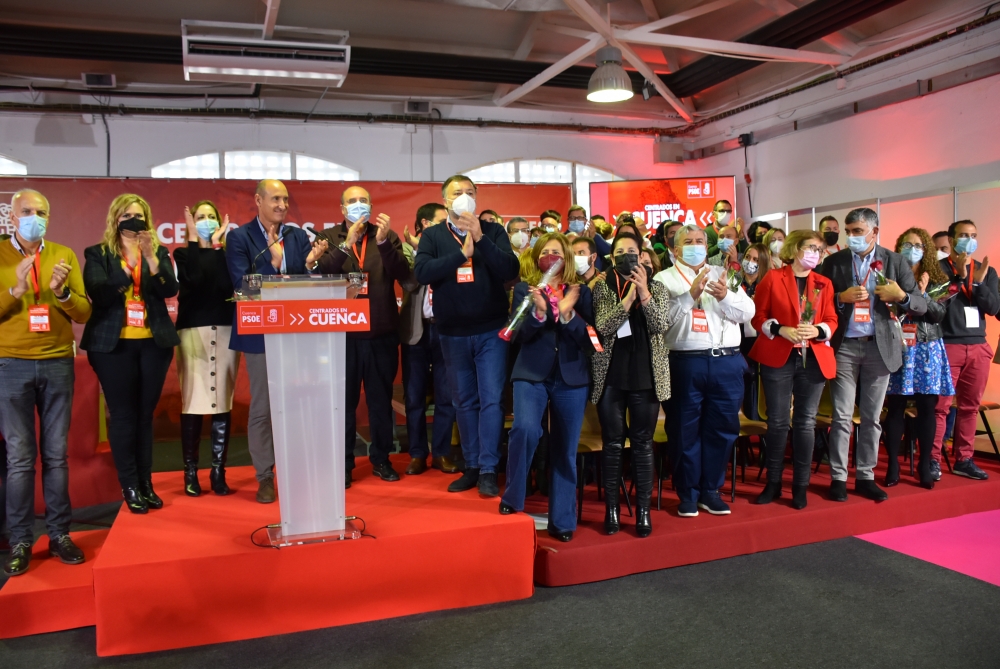 Sahuquillo reivindica la unidad, la cercan�a y el compromiso con las personas y la tierra como se�as de identidad del PSOE de Cuenca